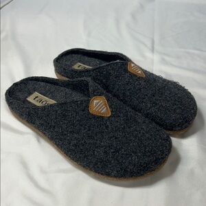 Taos Women's My Sweet Wool Clog Charcoal Grey Size EU 38 US 7/7.5